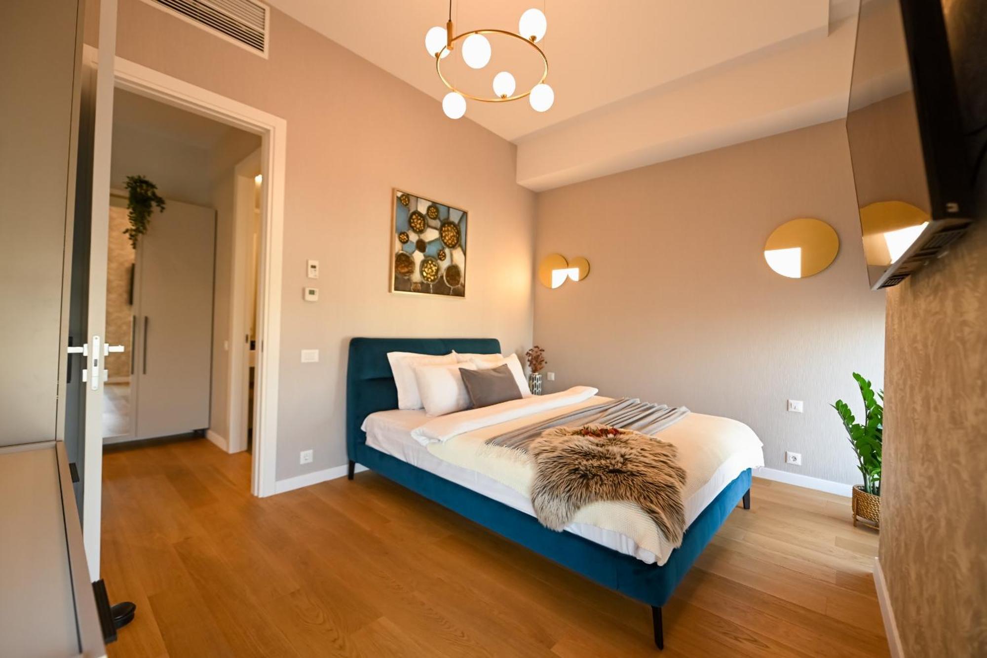 One Verdi Park Exclusive Apartments - Panoramic View & Private Parking Bukarest Rum bild