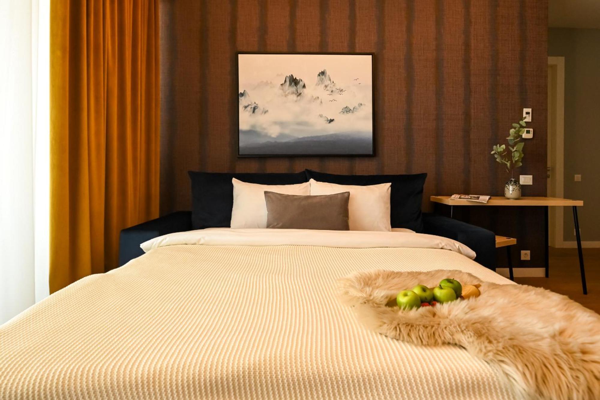 One Verdi Park Exclusive Apartments - Panoramic View & Private Parking Bukarest Rum bild