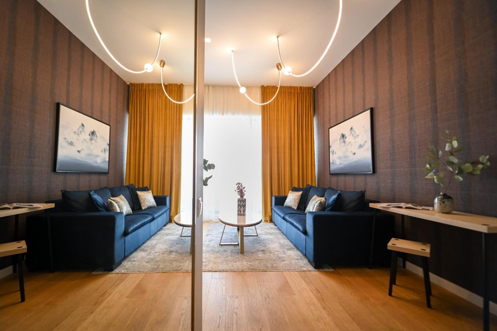 One Verdi Park Exclusive Apartments - Panoramic View & Private Parking Bukarest Rum bild